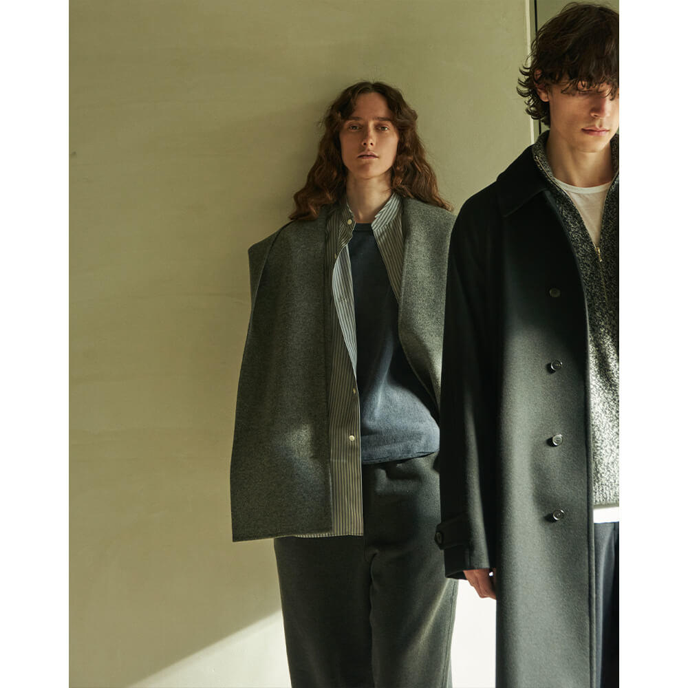 美品▲yleveイレーヴ//ウール100 4Bダブルジャケット▲グレー 2880000000003726-1.jpg